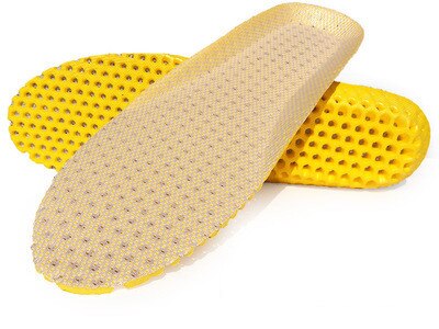 Shoe Insoles Arch Supports Plantar Fasciitis Feet Insoles Sports Orthotics Inserts Orthopedic Pad Insoles Comfort Breathable Pad: Yellow / L46-48