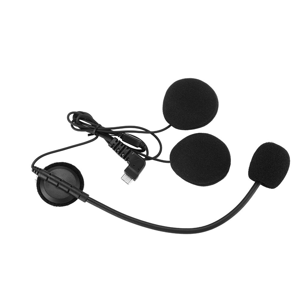 Bt -s2 bt-s1 motorcykel hjelm samtaleanlæg håndfri motorcykel bluetooth headset 2 stk ørestykke type-c interface mikrofon