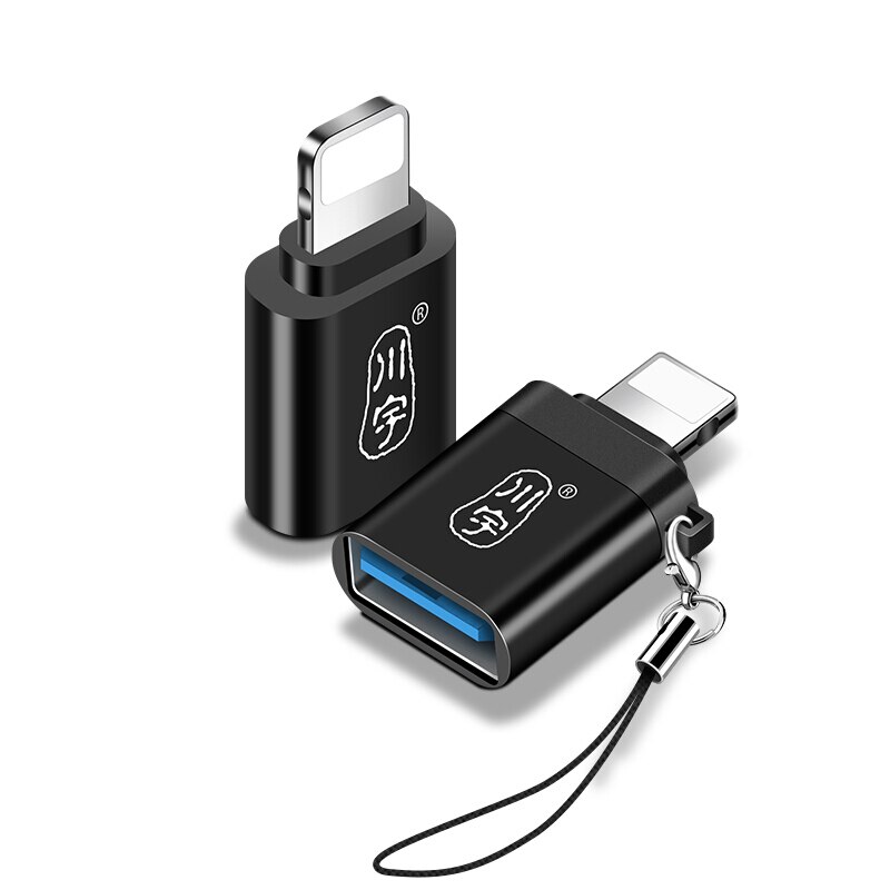 IOS 13 OTG USB Adapter For iPhone 11 Pro XS Max XR X 8 7 6s Plus For iPad Converter to USB 3.0 Charging Adapter: Default Title