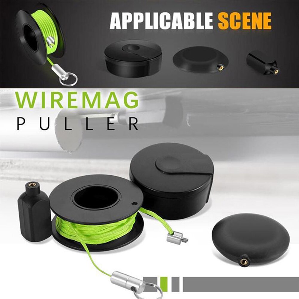 Magnetic Wire Pulling System Tools Electric Cable Tape Conduit Duct Cable Push Puller Tools for Wiring Installation