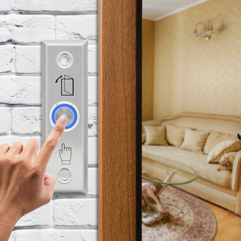 Lock Door Access Control System Door Push Exit Door Release Button Switch Access Home Control Electronic Gate Lock