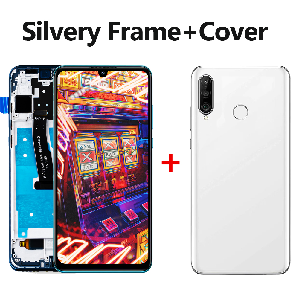 100% For Huawei P30 Lite LCD Display MAR-AL00 MAR-LX1A MAR-LX3Am Touch Screen Digitizer For HUAWEI P30 Lite LCD Replacement: AQUA
