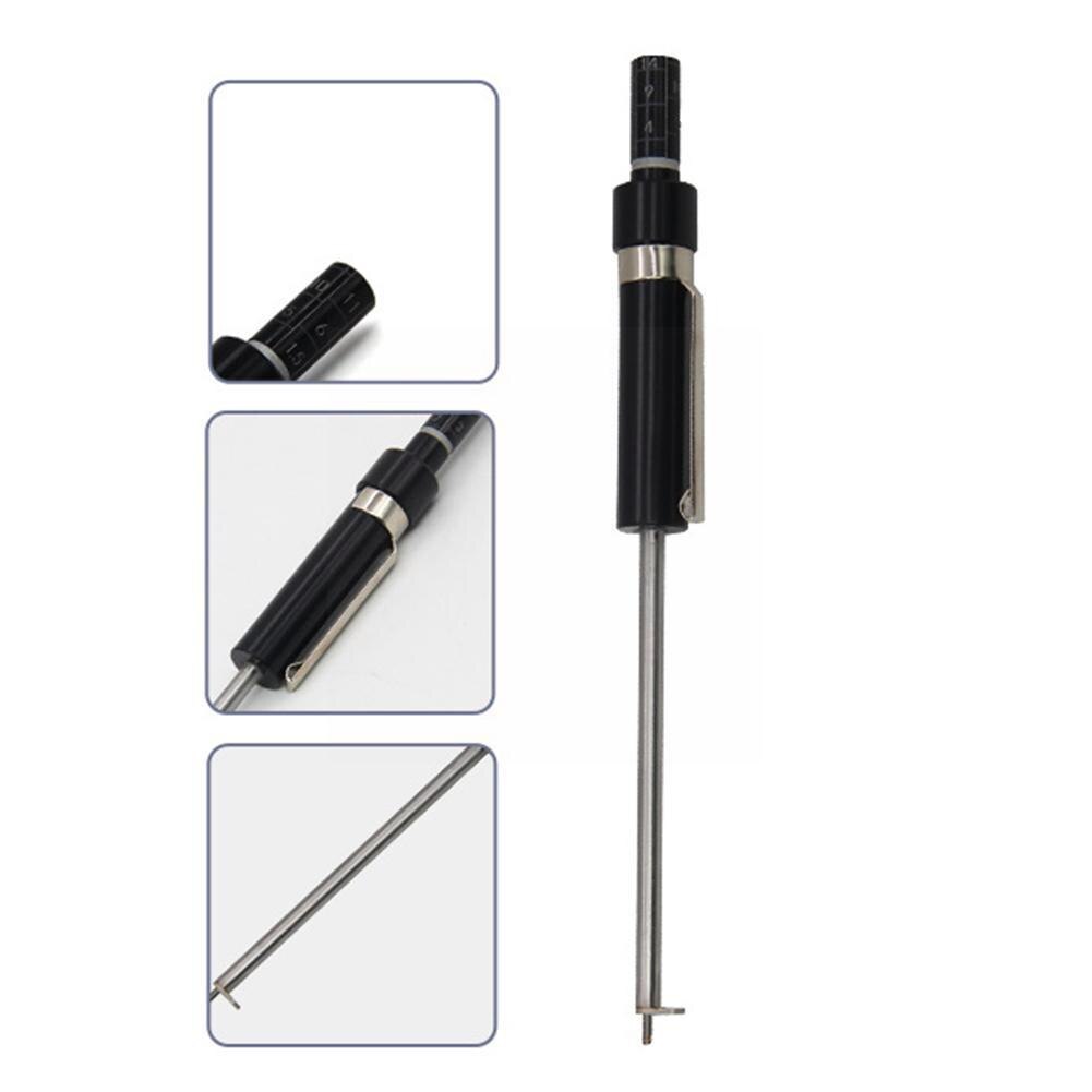 Brake Pad Measuring Gauge Portable Brake Pad Scale Universal Brake Pad Detection Pen Test Special Tool For Car Tire B4H3