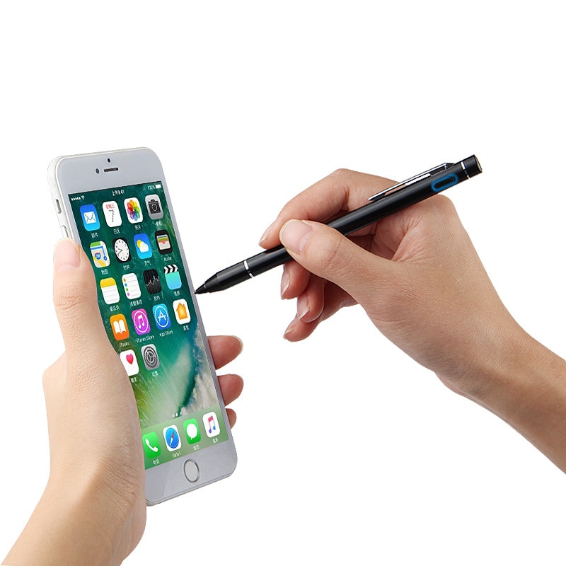 Pen Active Stylus Capacitive Thin Tip Touch Screen For iPhone 11 pro x xs max xr 6 6S 7 8 Plus SE 11