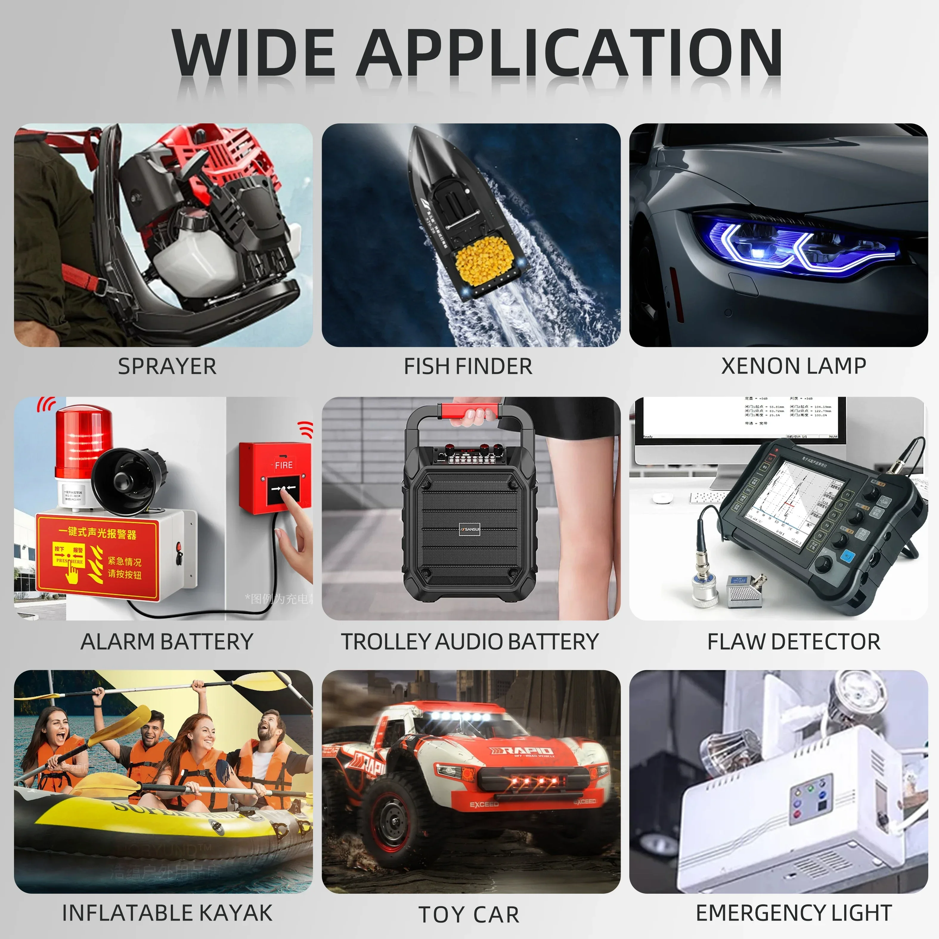 Akumulator litowo-jonowy 18650 wbudowany 12V 100Ah/80Ah BMS 30A do oświetlenia awaryjnego pojazdów elektrycznych, akumulator samochodowy do zabawek