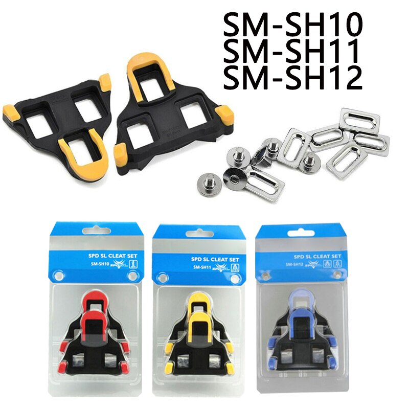 Spd-sl  sh10 sh11 sh12 landeveissykkel pedalklosser for  r540 r550 r600 5600 5700 6700 6800 7800 7900 shimano lagerlås pedalklosser