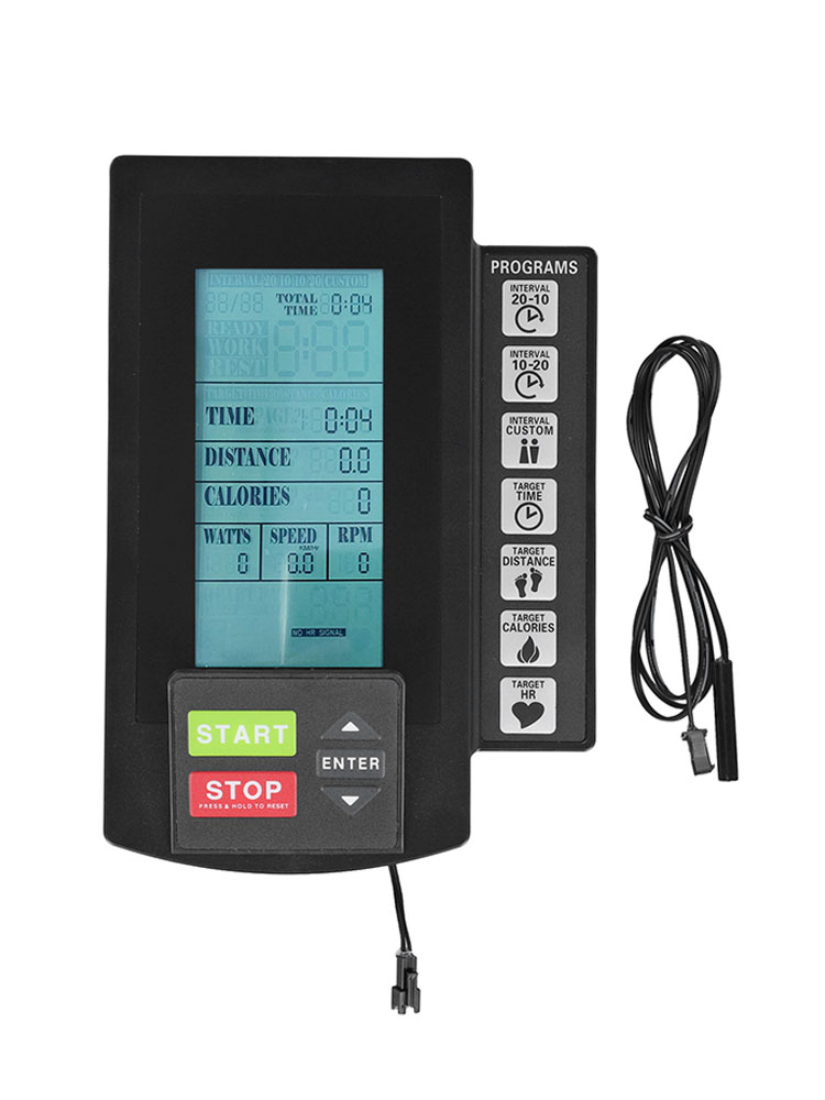 Teller Display Monitor Snelheidsmeter Windweerstand Hometrainer Tellerweergave Trainingsgegevens Windweerstand Hometrainer
