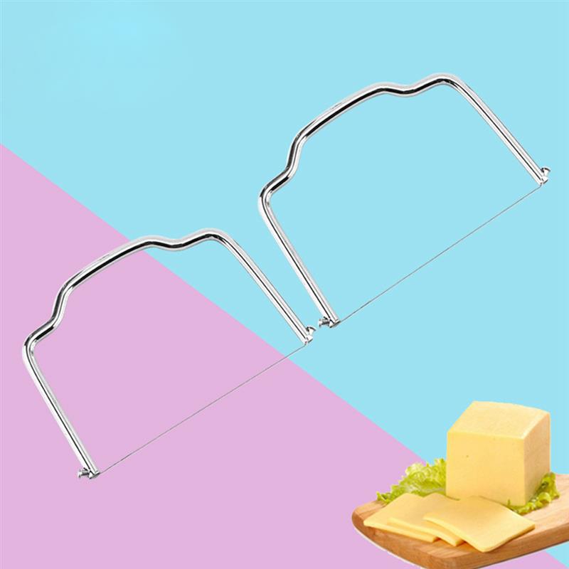 Coupe-beurre portatif en acier inoxydable, 1 pièce, fil de coupe du fromage, outils de cuisine