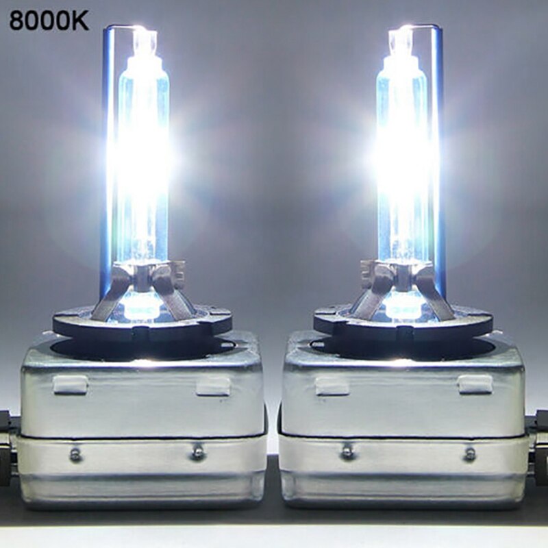 2 pièces D1C D1S D1R 8000K Ice Blue HID xénon voiture phare 35W feux de croisement ampoules pour-BMW--VW