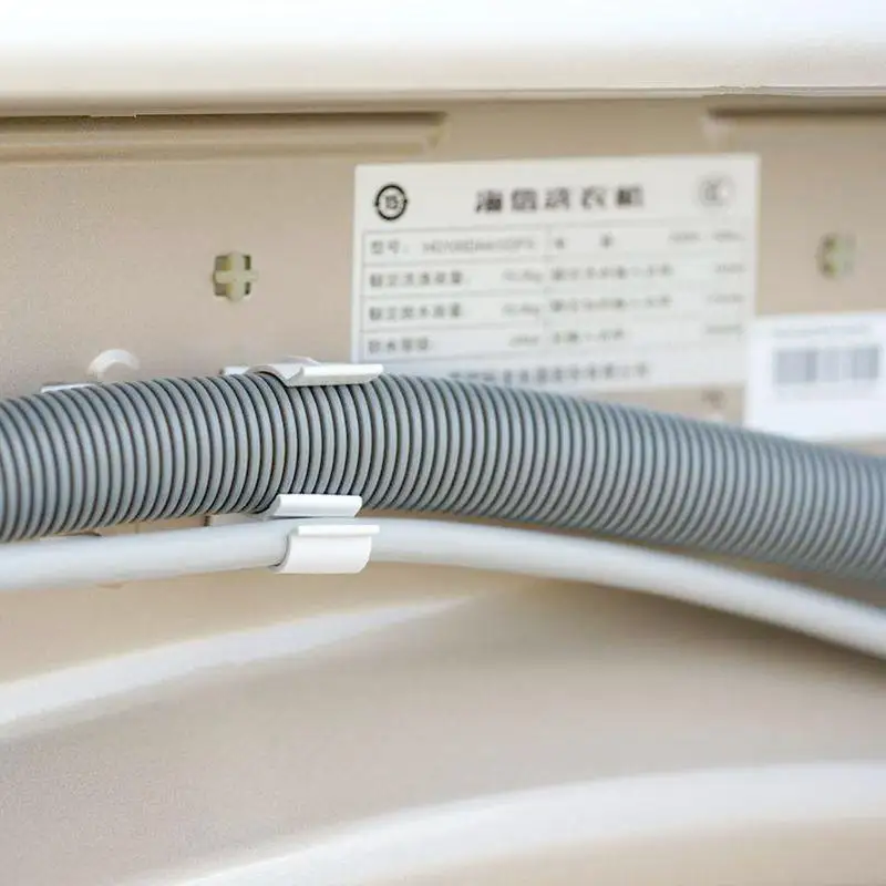 Universal Washing Machine Drain Hose Kit 10Ft Multi Diameter 20 24 30 38mm Thickened Dishwasher Replacement with Clamps