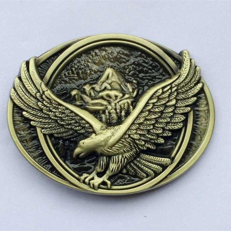 Eagle Metal Cool Belt Buckles for Man Unisex Western Buckle Cowboys Cowgirls Paracord Buckle Luxury Cool Owl Buckle: A