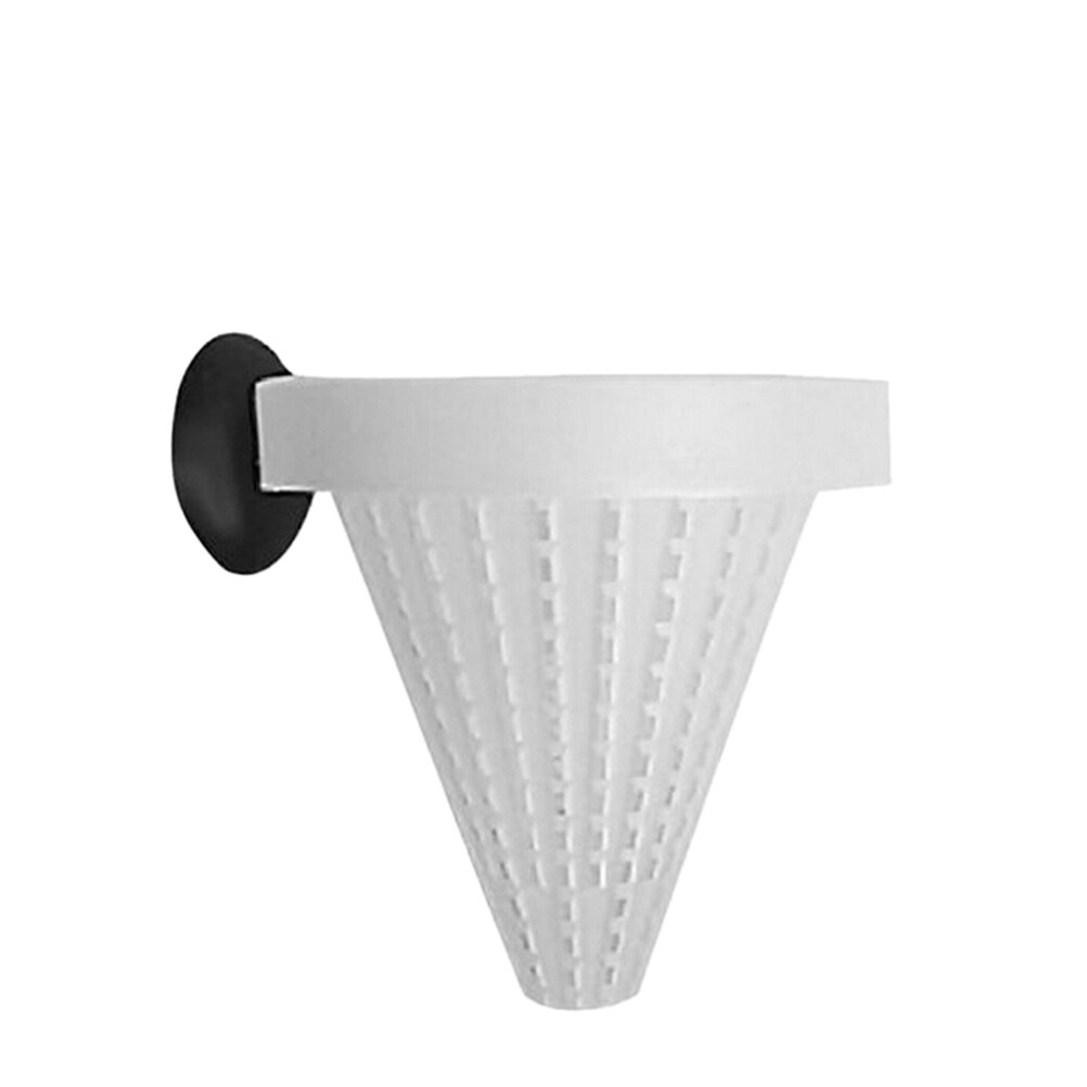 Højde 6.7cm akvariekurv feeder fiskefoder levende orm blodorm engle kegle foderværktøj dia 6.8cm