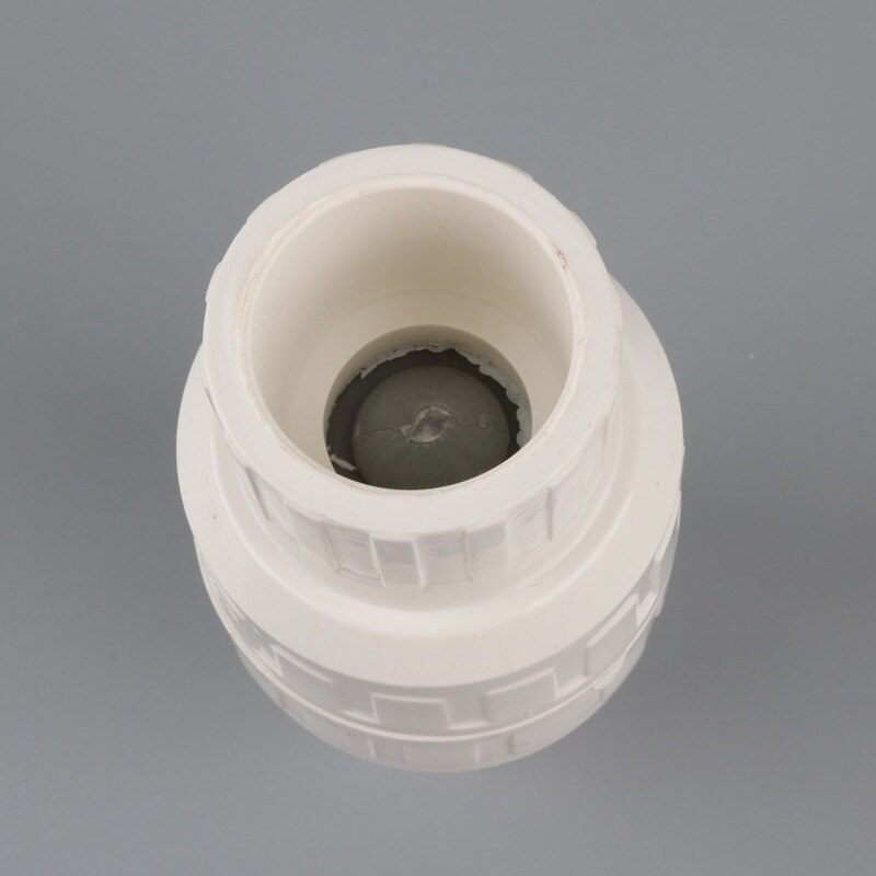 1pc Check Valve PVC Pipe Fittings Plumbing System Part 20/25/32mm Pipe Connector