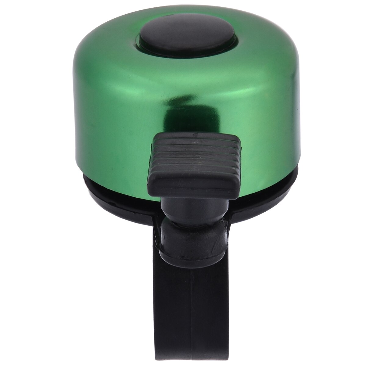 1 st aluminiumlegering mini cykelklockor cykling styre klockring barn skoter larm för cykel säkerhet varningsklocka larmhorn: Grön