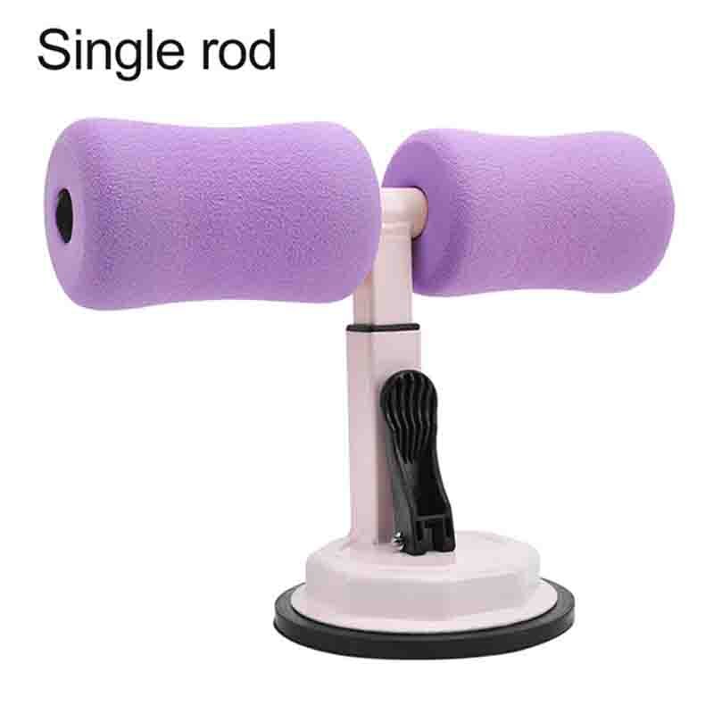 Abdominal Machine Crunches Aid for Men Women Sit-Up Bar Fitness Abs Trainer Workout Equipment for Home Work: Black