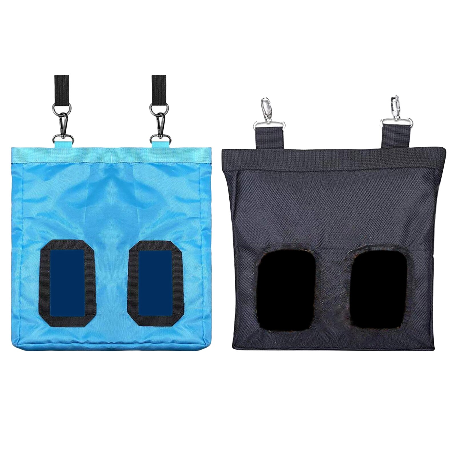 Ing Cavia Konijnen Hooi Bag Feeding Feeder Rekken-2 Openingen-23X28Cm