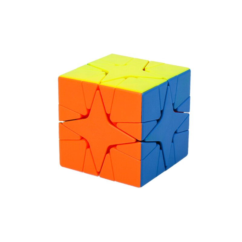 Moyu Meilong Strange-Shape Magic Cube Klavertje Vier/Dubbele Skew / Polaris / Maple Bladeren Skew Beroep puzzel Onderwijs: Polaris MF8878