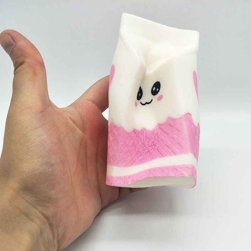 1Pc Morbido Scatola di Latte Spremere Divertente Giocattolo per Bambini Morbido lento Aumento Dello fatica Squishes dell'UNITÀ di elaborazione Giocattoli per I Bambini Adulti regalo di Natale Giocattoli