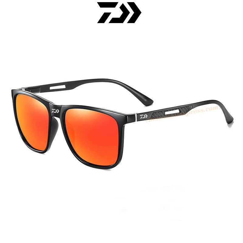 DAIWA Polarisierte Angeln Sonnenbrille Männer Frauen Sonnenbrille Camping Wandern Fahr Brillen draussen Sport Brille UV400 Sonnenbrille