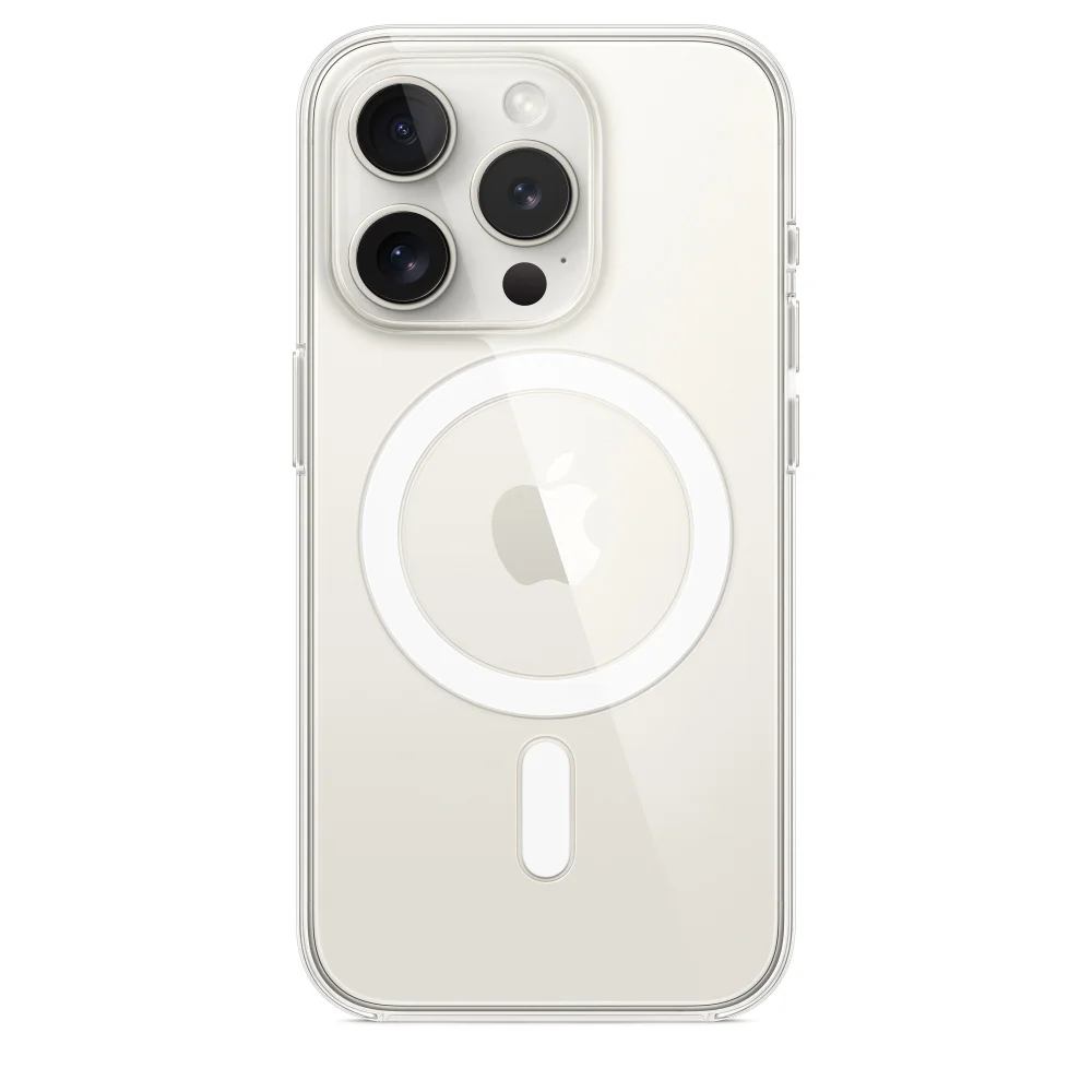 Apple Clear Case Met Magsafe Voor Iphone 15 14 13 Pro Max Ondersteuning Voor Draadloos Opladen Transparante Hoes Voor Iphone 15 Plus Hoesjes: Aluminium
