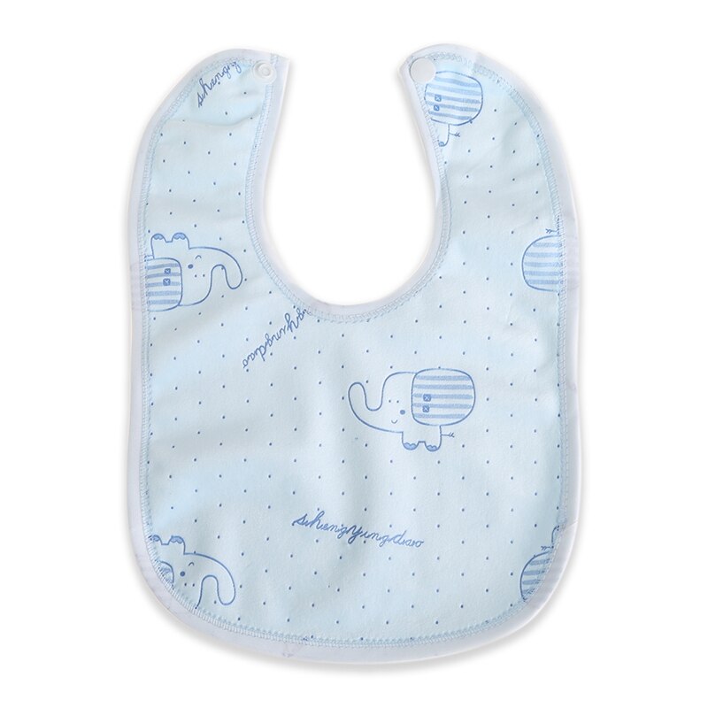 Babero de terciopelo de estilo aleatorio para bebé, toalla impermeable para el cuidado del bebé, alimentación, estampado, K3NE