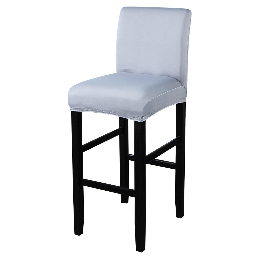 Juniune | stolbetræk solide sædebetræk til barstolstole hotelcover banketdekoration eller bar: G267019