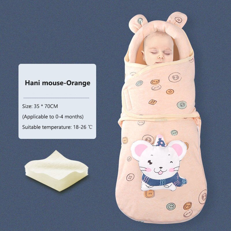 -né Coton Couette Protecteur de Cou Bébé Est Maintenu Par Style Printemps Et Automne Attache Kangourou Pour Bébé: Orange