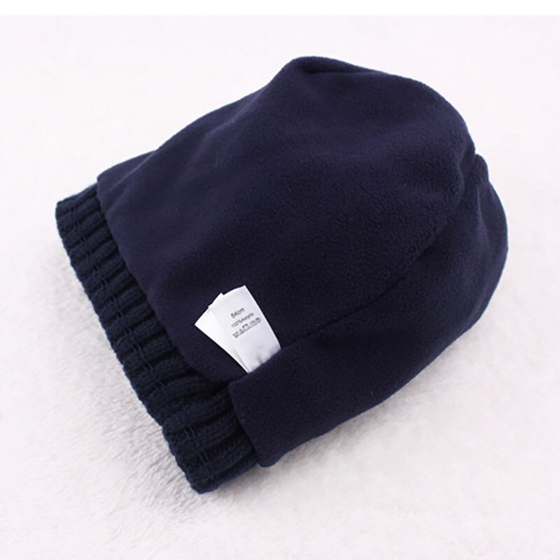 Baby Hat Winter Children Cap Girls Boys Knitted Winter Beanies Hat For Kids Cotton Solid Children Hat