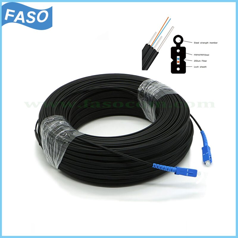 20M Fiber Optic Outdoor Cable Patch Cords SC/UPC SX Core Singlemode G657A1 FTTH Jumper