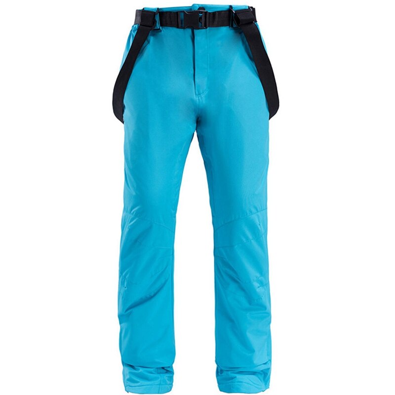 Novo-terno de esqui à prova dwaterproof água quente calças de neve engrossar inverno esqui snowpants para meninos snowboard ao ar livre