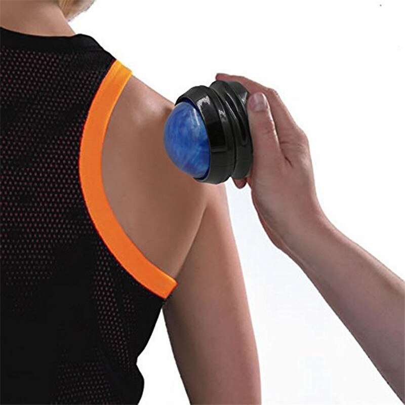 Massage roller ball massager kropsterapi fod ryg talje hofte relaxer stress release muskel afslapning