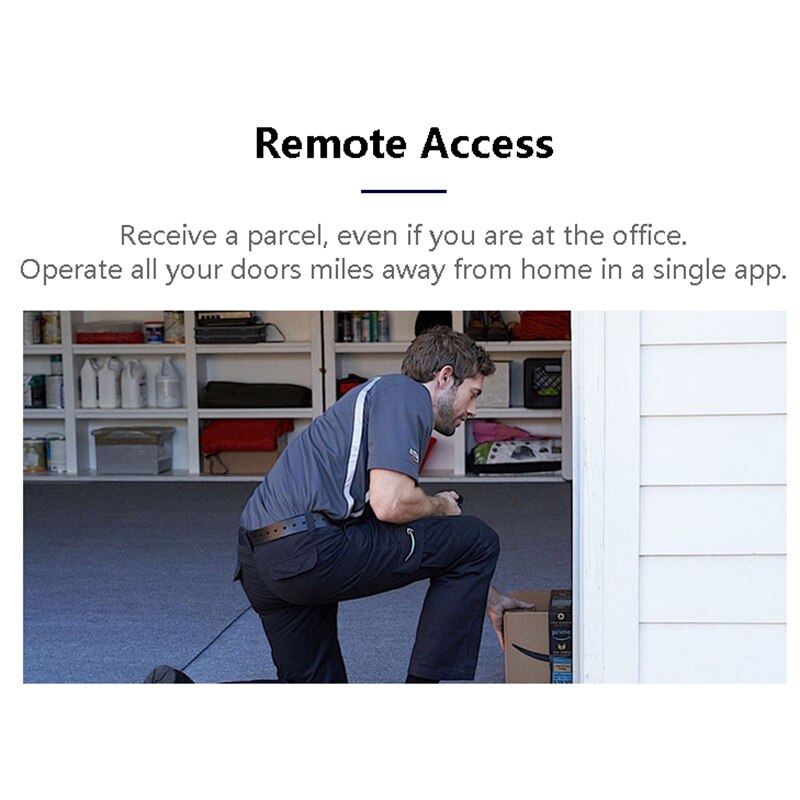 Wifi garageportöppnare fjärrkontroll brytare fungera med tuya iftt smart life app alexa google home roller sensor automation eu p