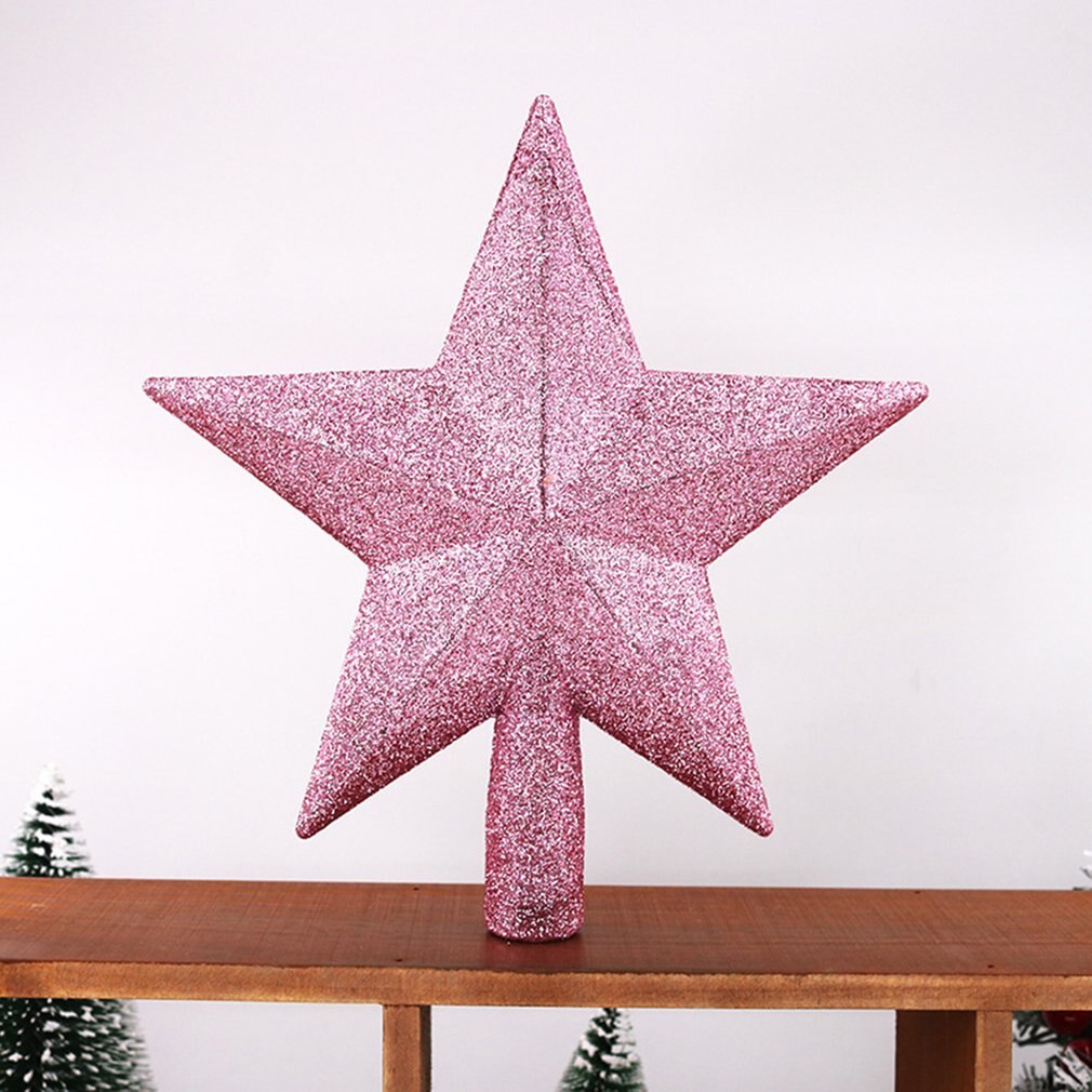 Kerstboom Top Ster 3D Vijf Point Star 15Cm Kerst Thuis Tafel Topper Kerst Decoratie Vrolijk Kerstfeest