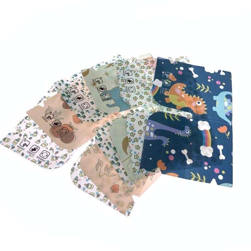 6Pcs Bespaart Vouwen Maskers Doos Voor Maskers Pp Draagbare Opslag Box Cover Holder Clip Voor Home Reizen Tijdelijke Bespaart vouwen Maskers