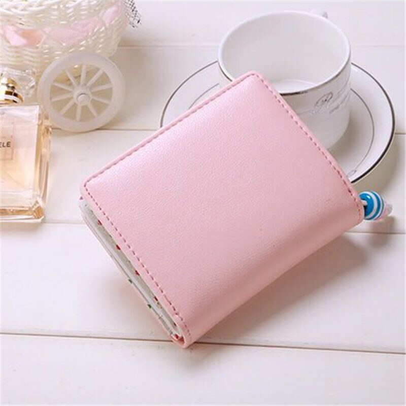de lujo de las señoras monedero billeteras de las mujeres pequeña cartera palos Portomonee combinación Lady Short Carter A78