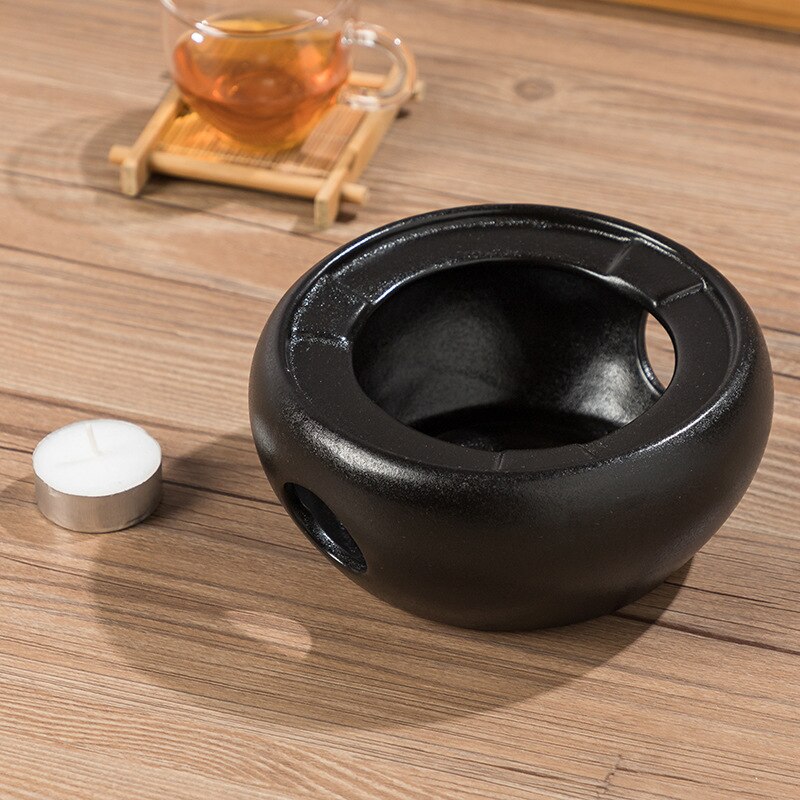 Base de calentamiento, estufa de vela, fabricante de té, tetera de estilo japonés, calentador Portable, soporte de té, Base aislante de café con remaches