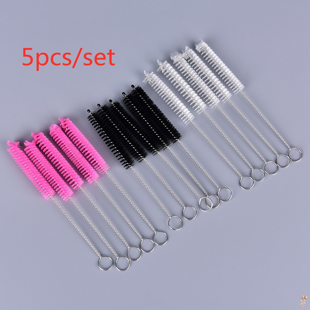 5 Stks/set 140Mm Lange Lab Chemie Reageerbuis Fles Reiniging Borstels Cleaner Laboratory Supplies Drinken Stro Schoon Borstels