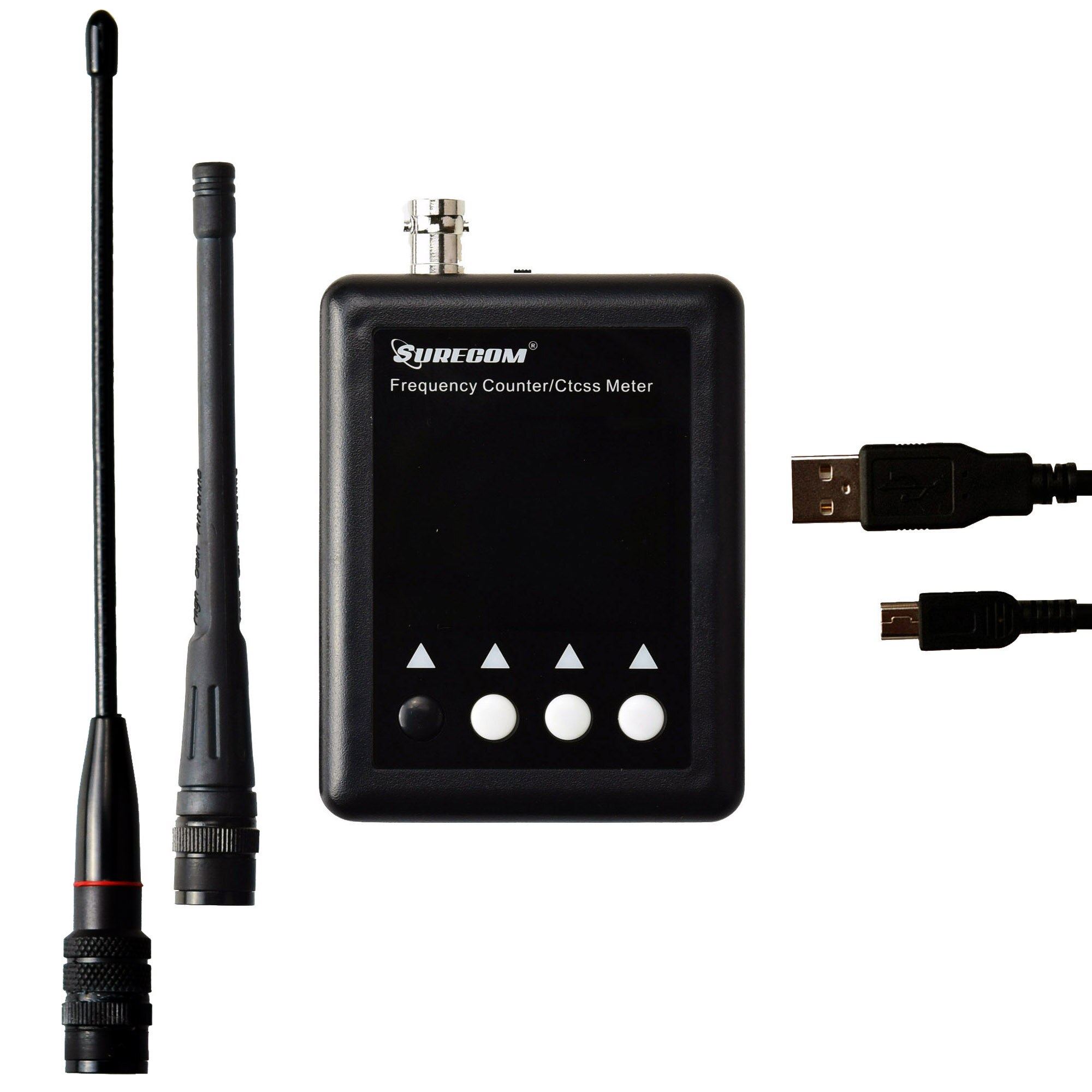 Surecom – compteur de fréquence Radio Portable SF-401 Plus, 27Mhz-3000Mhz, décodeur CTCSS/DCS Portable