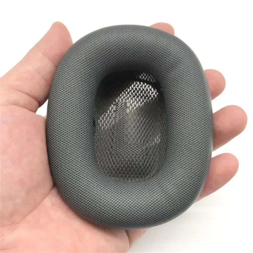 Earmuffs couro macio para Apple AirPods Max, Headset capa protetora, almofada de ouvido, fones de ouvido acessórios, 1 par