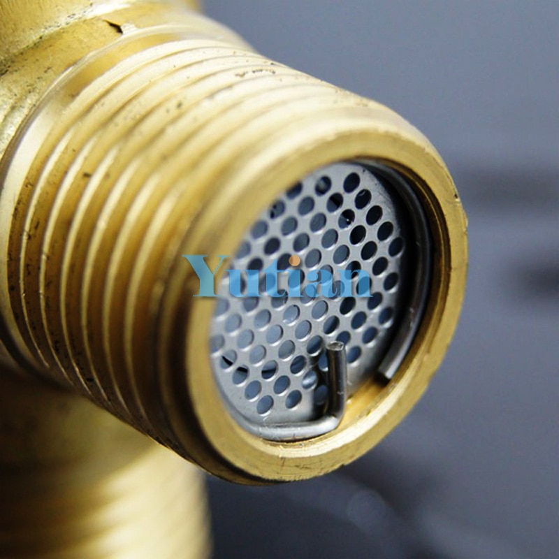 HOTAAN Brand Newest Retail - Brass Thermostatic Mixing Valve, Pipe Thermostat Valve, Control the Mixing Water Temperature