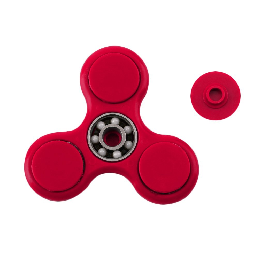 Led Kleurrijke Driehoek Flash Hand Spinner Voor Adhd Stress Autisme Relief Rotatie Lange Tijd Speelbal Spin Speelgoed