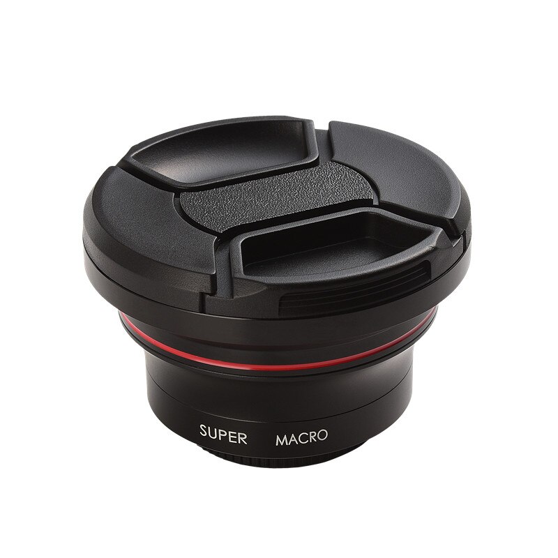 ORDRO Wide Angle Lens for 4K Video Camcorder Lens 1080p Full HD Camera 37mm 0.39X Lens with Macro Portion Video Recording