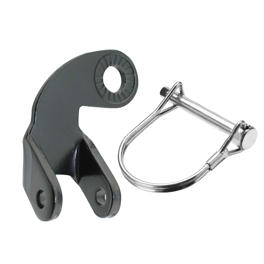 Accessoires de vélo pratiques adaptateur de montage facile à utiliser en acier attelage vélo embrayage remorque coupleur Durable connecteurs supports L714: Default Title