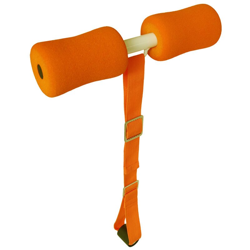 Sit-Ups on Bed Door Sit Up Bar for Assisted Sit Ups, Foot Holder Assist Device Aid for Crunches: orange