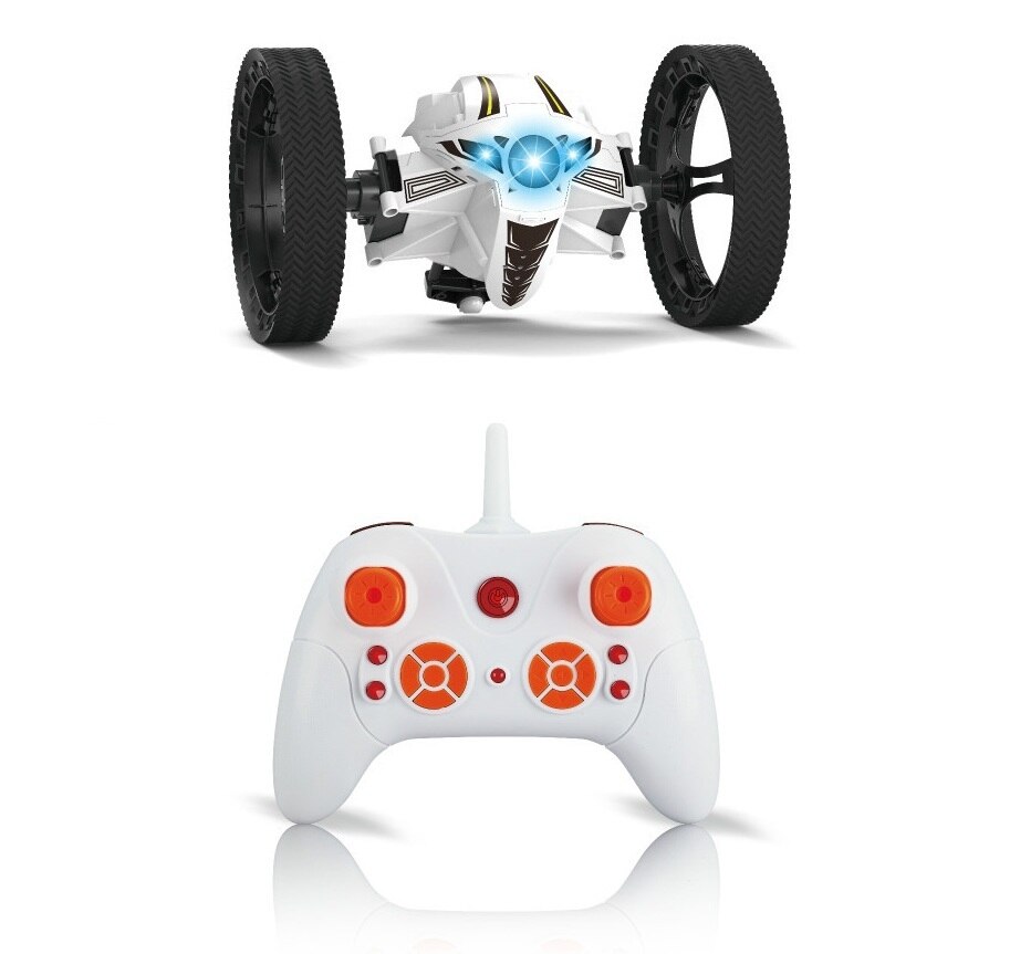 Rc Auto Met Camera Hd 2.0mp Wifi Bounce Auto Peg SJ88 4CH 2.4 Ghz Springen Sumo Met Flexibele wielen Afstandsbediening Fswb: white without camera