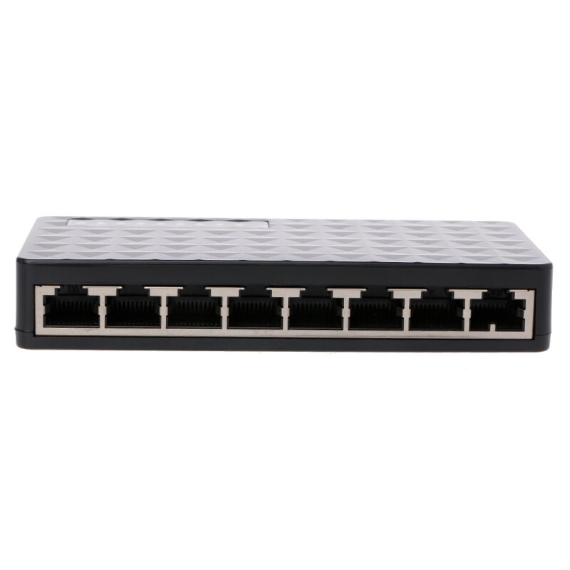 8-Port 10/100Mbps Ethernet Network Switch HUB Desktop Mini Fast LAN Switcher Adapter