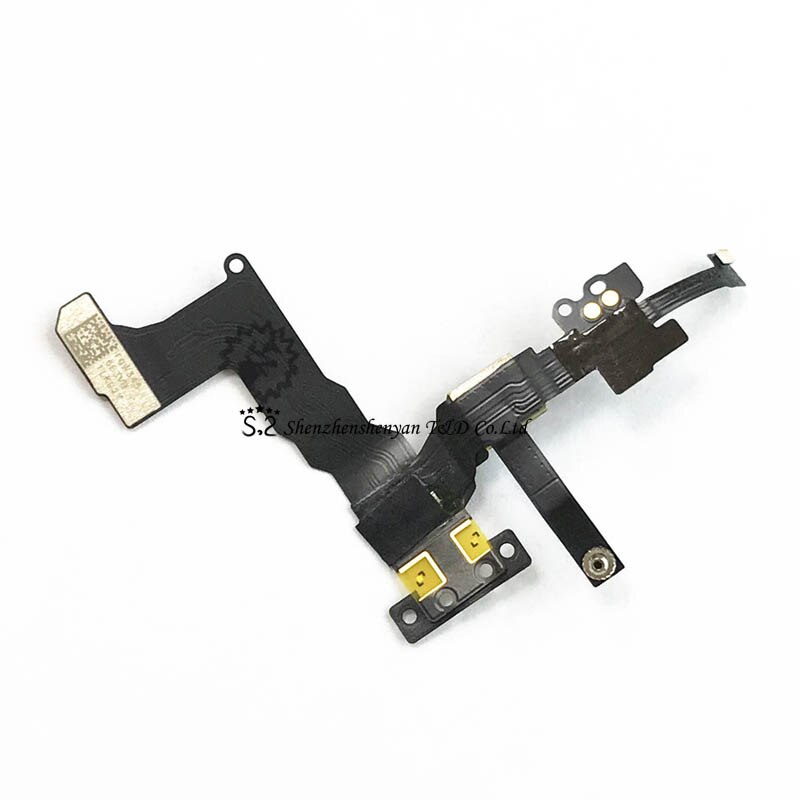 Pequeña cámara frontal para iPhone 5 5s 5c se 6 6s 6p 7 8 Plus, Sensor de luz de proximidad, Cable flexible, reemplazo de cámara frontal: For iPhone 5c