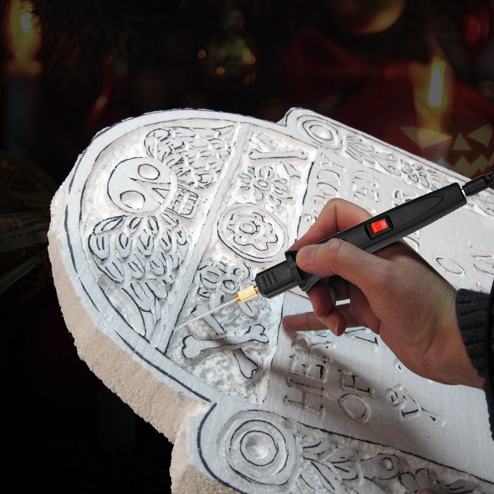 24W Elektrische Schuim Snijder Kit Schuim Snijden Pen 0-300 ℃ Verstelbare Temperatuur Wire Cutter Piepschuim Snijden tool Graveur