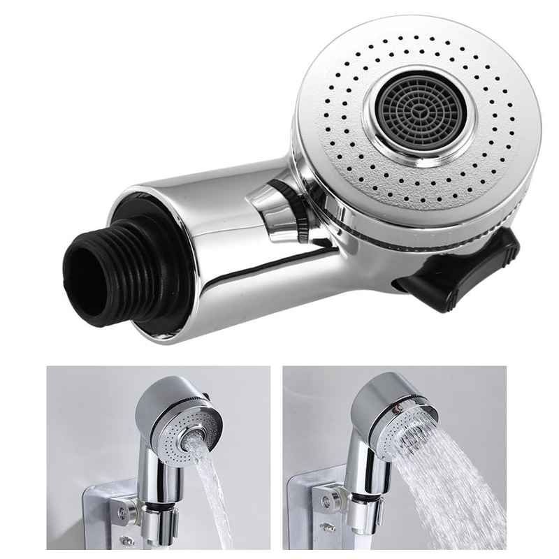 1 sæt badeværelse køkkenvask vandhane extender bruser universal dyse adapter omskiftelig ventil enhed vandhane til shower extender