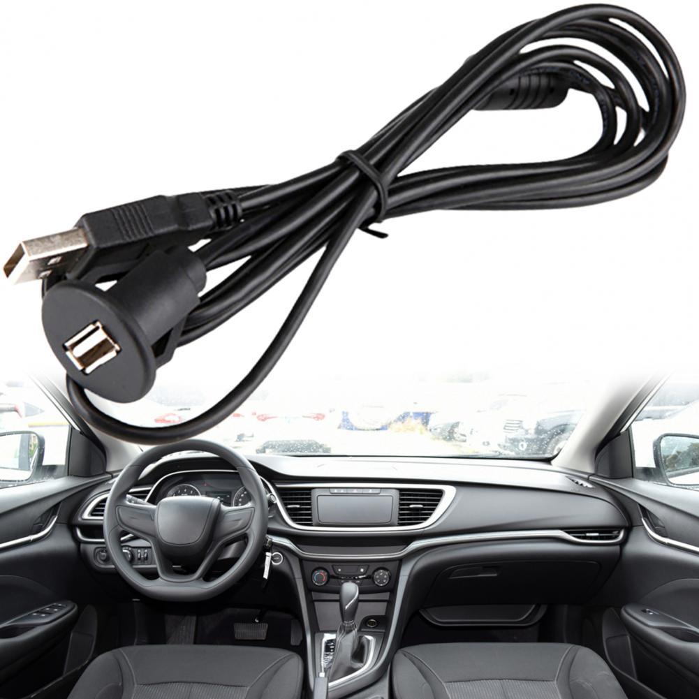 Extension Cable Compatible Multi-Purpose Plastic Fast Data Transfer Adapter Cord for Dashboard